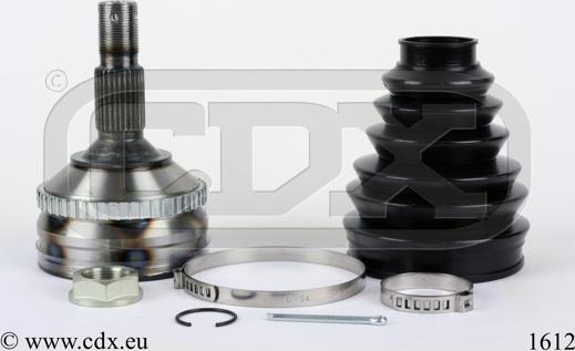 CDX 1612 - Jeu de joints, arbre de transmission droxauto.com