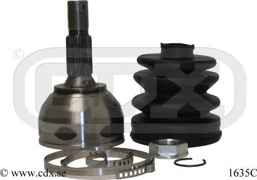 CDX 1635C - Jeu de joints, arbre de transmission droxauto.com