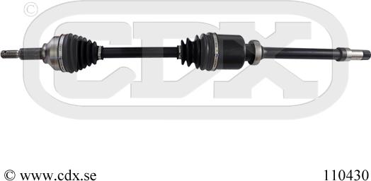 CDX 110430 - Arbre de transmission droxauto.com