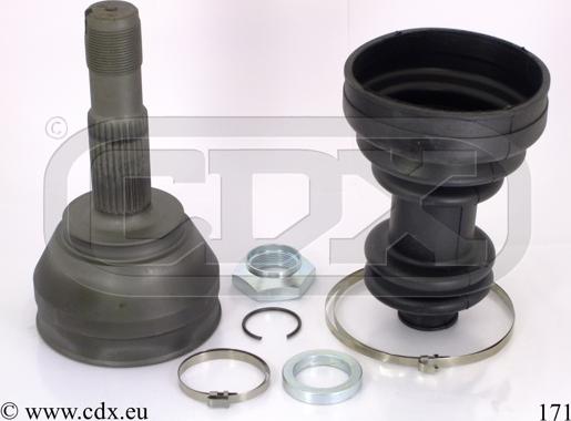 CDX 171 - Jeu de joints, arbre de transmission droxauto.com