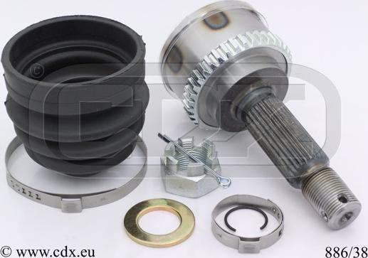 CDX 886/38 - Jeu de joints, arbre de transmission droxauto.com