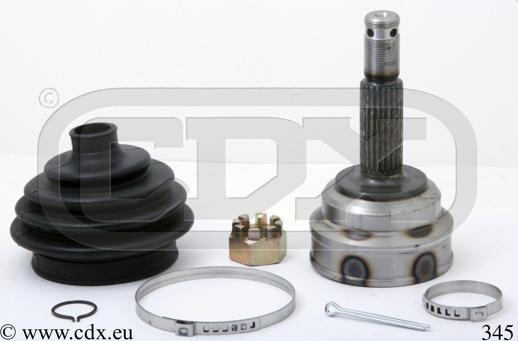 CDX 345 - Jeu de joints, arbre de transmission droxauto.com