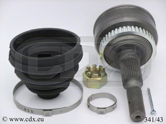 CDX 341/43 - Jeu de joints, arbre de transmission droxauto.com