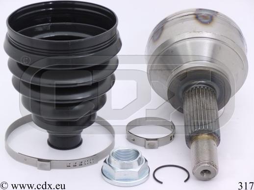 CDX 317 - Jeu de joints, arbre de transmission droxauto.com