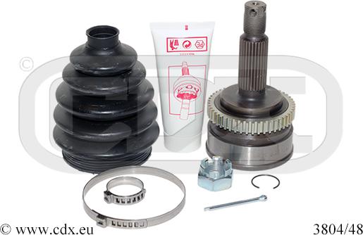 CDX 3804/48 - Jeu de joints, arbre de transmission droxauto.com
