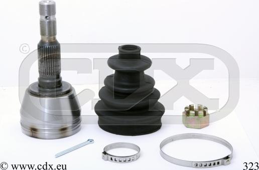 CDX 323 - Jeu de joints, arbre de transmission droxauto.com