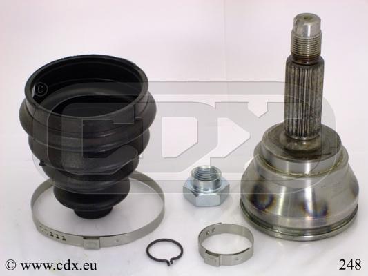 CDX 248 - Jeu de joints, arbre de transmission droxauto.com