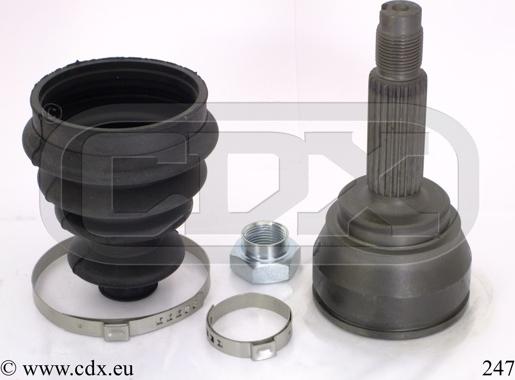 CDX 247 - Jeu de joints, arbre de transmission droxauto.com