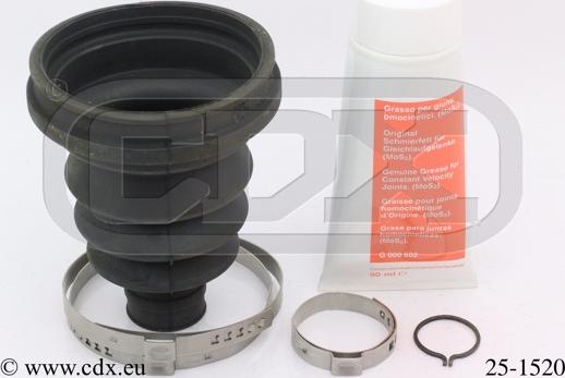 CDX 25-1520 - Joint-soufflet, arbre de commande droxauto.com