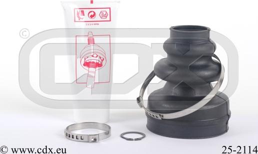 CDX 25-2114 - Joint-soufflet, arbre de commande droxauto.com