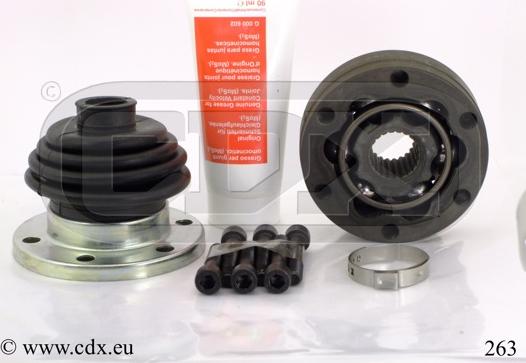CDX 263 - Jeu de joints, arbre de transmission droxauto.com