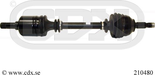 CDX 210480 - Arbre de transmission droxauto.com