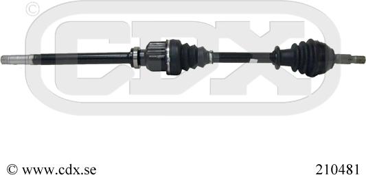 CDX 210481 - Arbre de transmission droxauto.com