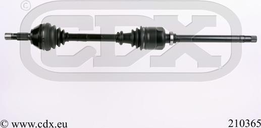 CDX 210365 - Arbre de transmission droxauto.com