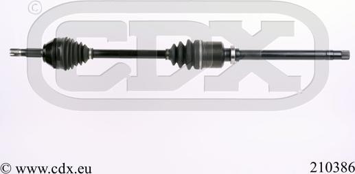 CDX 210386 - Arbre de transmission droxauto.com