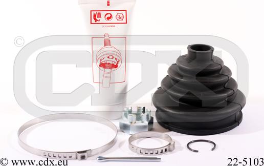 CDX 22-5103 - Joint-soufflet, arbre de commande droxauto.com