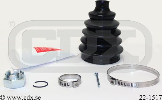 CDX 22-1517 - Joint-soufflet, arbre de commande droxauto.com