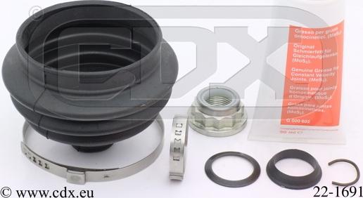 CDX 22-1691 - Joint-soufflet, arbre de commande droxauto.com
