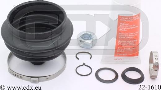 CDX 22-1610 - Joint-soufflet, arbre de commande droxauto.com