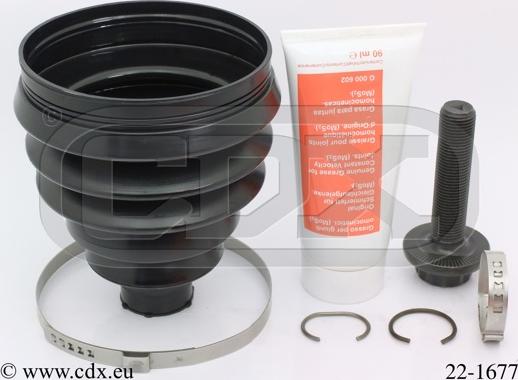 CDX 22-1677 - Joint-soufflet, arbre de commande droxauto.com