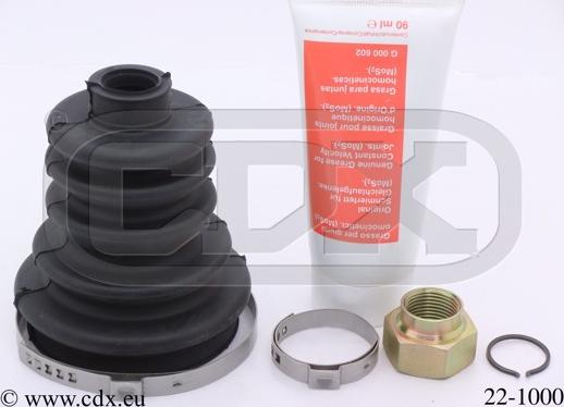 CDX 22-1000 - Joint-soufflet, arbre de commande droxauto.com