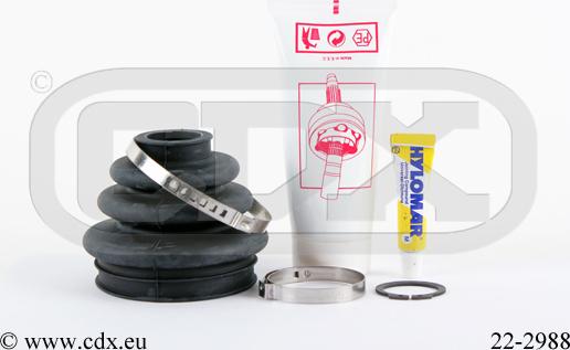 CDX 22-2988 - Joint-soufflet, arbre de commande droxauto.com