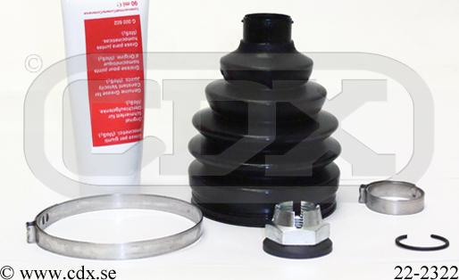 CDX 22-2322 - Joint-soufflet, arbre de commande droxauto.com