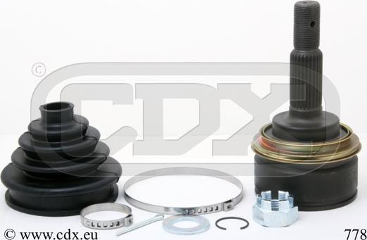 CDX 778 - Jeu de joints, arbre de transmission droxauto.com