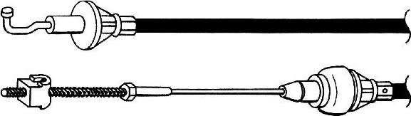 CEF OP01100 - Tirette à câble, commande d'embrayage droxauto.com