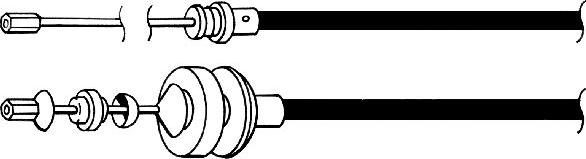 CEF RT01153 - Tirette à câble, commande d'embrayage droxauto.com