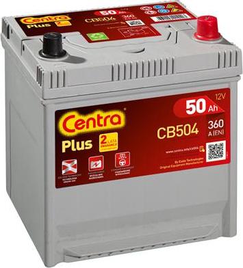 CENTRA CB504 - Batterie de démarrage droxauto.com