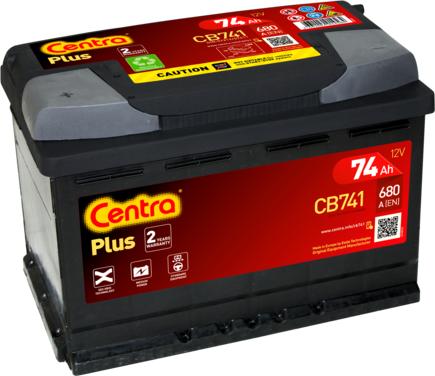 CENTRA CB741 - Batterie de démarrage droxauto.com