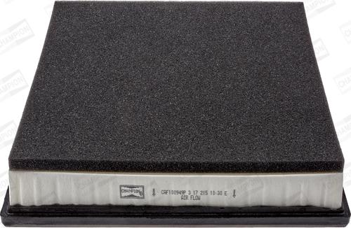 Champion CAF100949P - Filtre à air droxauto.com