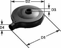 Clean Filters MA 633 - Filtre à air droxauto.com