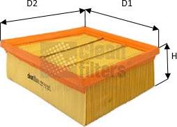 Clean Filters MA3468 - Filtre à air droxauto.com