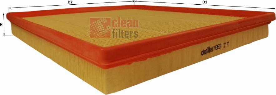 Clean Filters MA3509 - Filtre à air droxauto.com