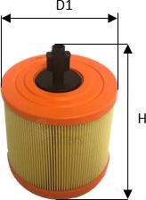 Clean Filters MA3155 - Filtre à air droxauto.com