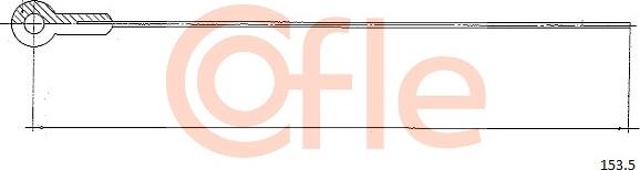 Cofle 92.153.5 - Câble d'accélération droxauto.com