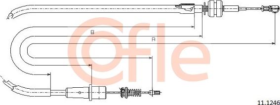 Cofle 92111246 - Câble d'accélération droxauto.com