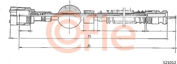 Cofle 92.S21012 - Câble flexible de commande de compteur droxauto.com