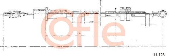 Cofle 11.128 - Câble d'accélération droxauto.com