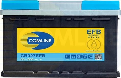 Comline CB027EFB - Batterie de démarrage droxauto.com