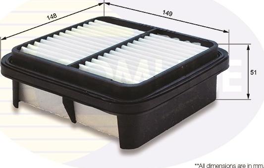 Comline CSZ12540 - Filtre à air droxauto.com