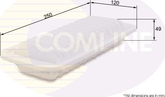 Comline CTY12035 - Filtre à air droxauto.com