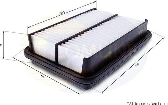 Comline CTY12150 - Filtre à air droxauto.com