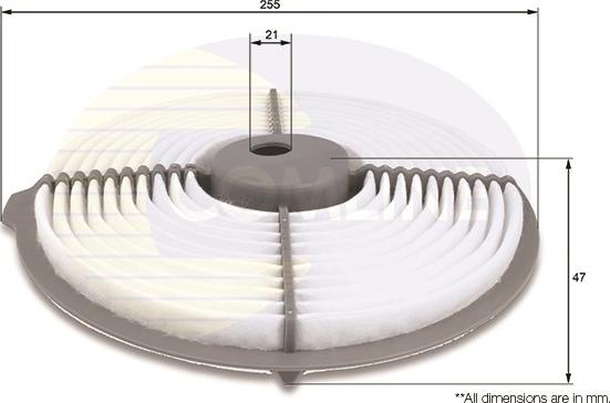 Comline CTY12157 - Filtre à air droxauto.com
