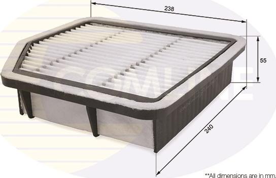 Comline CTY12184 - Filtre à air droxauto.com