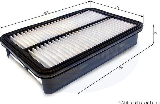 Comline CTY12177 - Filtre à air droxauto.com