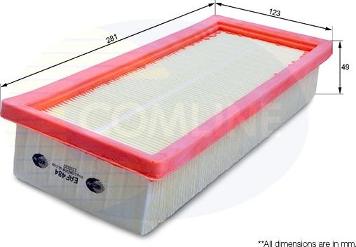 Comline EAF484 - Filtre à air droxauto.com