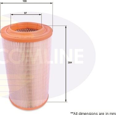 Comline EAF646 - Filtre à air droxauto.com